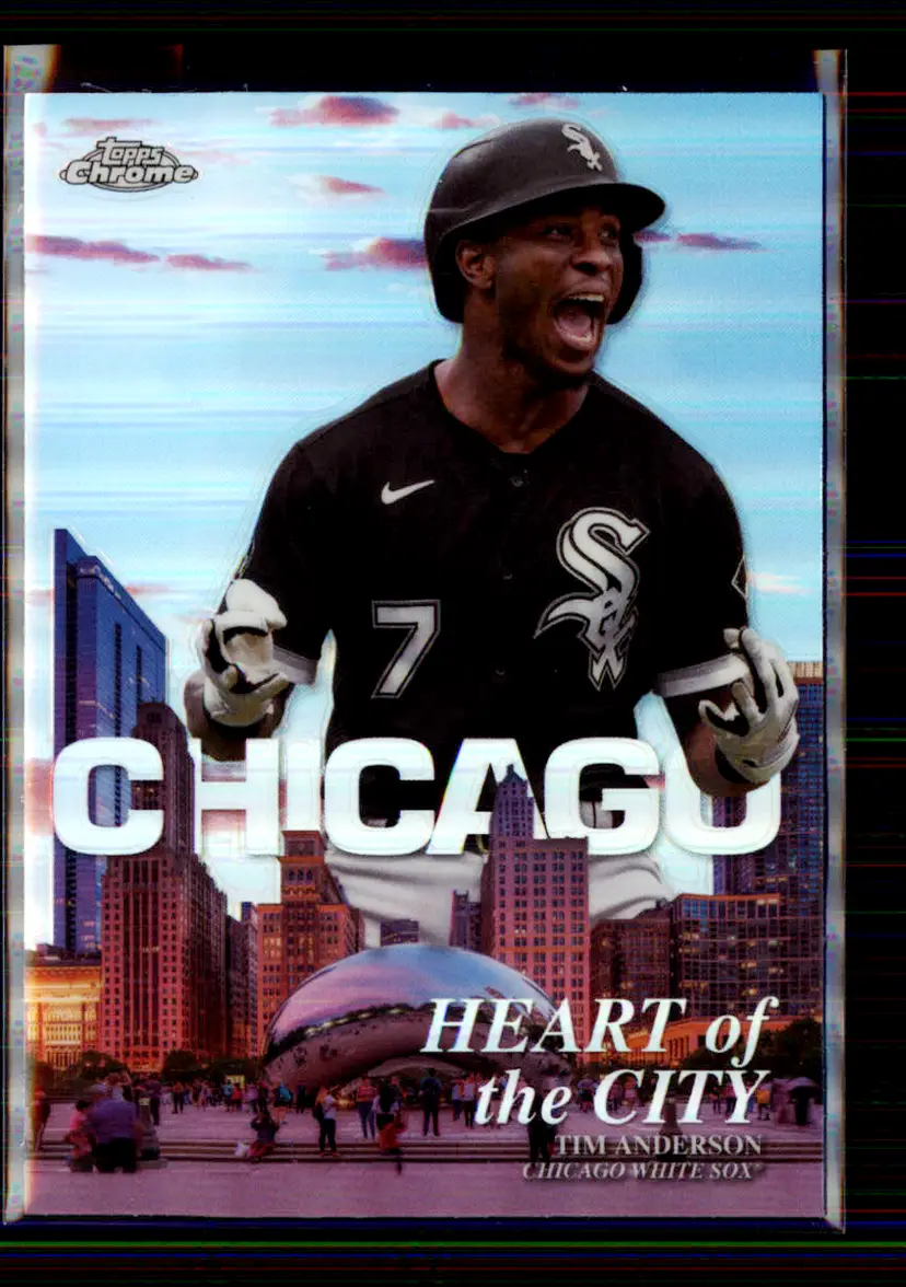 Tim Anderson 2022 Topps Chrome Heart of the City #HOC-9 - Chicago White Sox - (147-218)