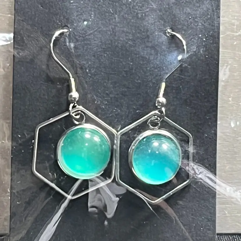 Dangle Moonstone Earring Handmade By Me As Pictured