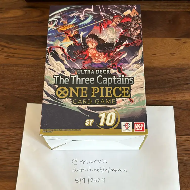 One Piece - Ultra Deck: The Three Captains (ST-10)
