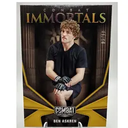 2025 Panini Combat Anthology Ben Askren Immortals No. 6 Gold /10