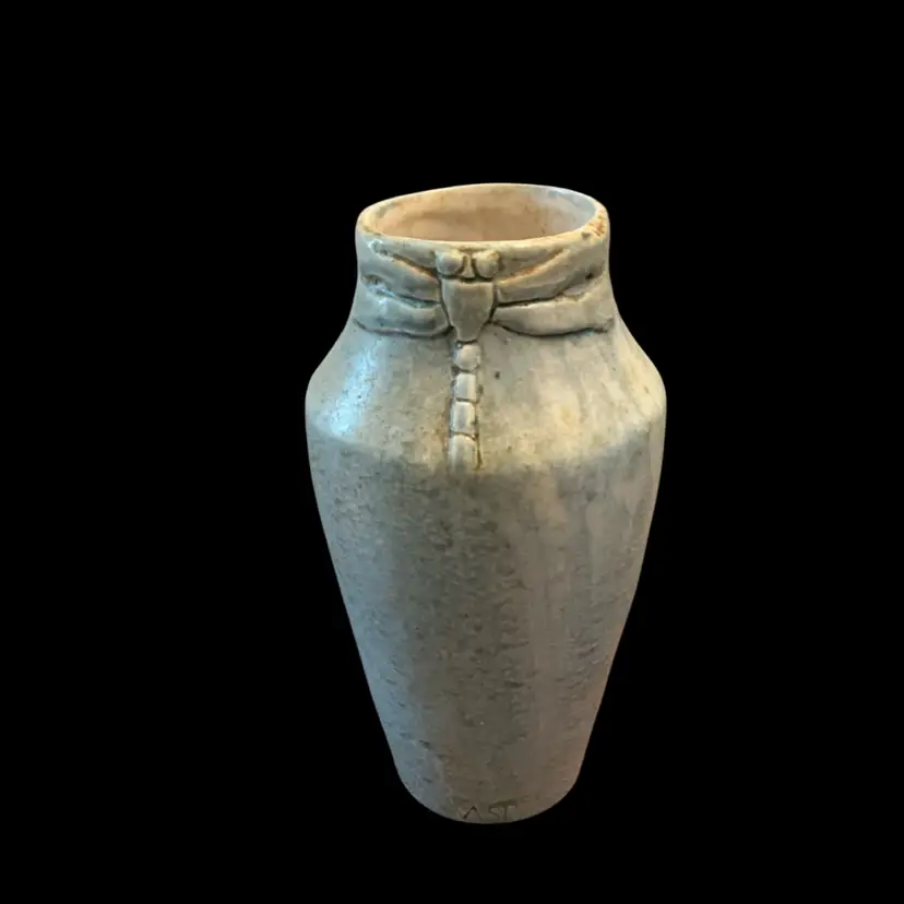 Anita Springs Pottery Dragonfly Vase By John Preble 7.5”x 5”
