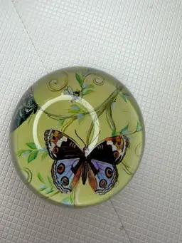 2” Butterfly Paperweight
