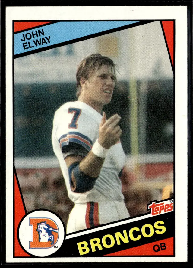 #175 John Elway 1984 Topps #63 Rookie *LIVE AUCTION*