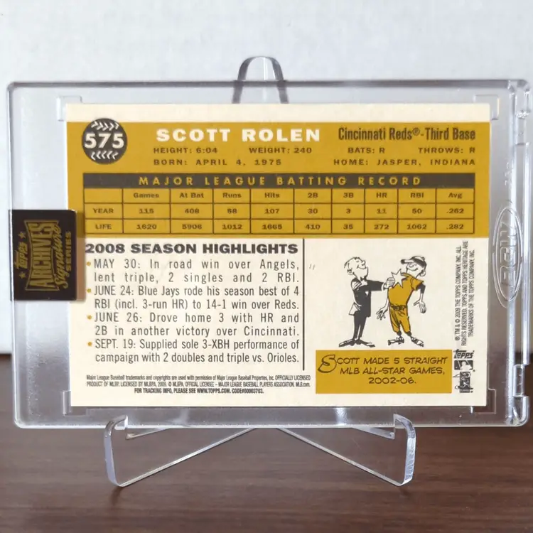 Scott Rolen 2021 Archives Auto 63/87