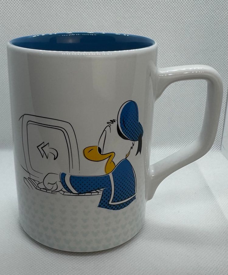 Disney’s White Donald Duck Coffee Mug