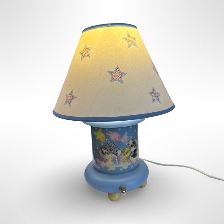 Vintage Baby Looney Tunes Nursery Lamp