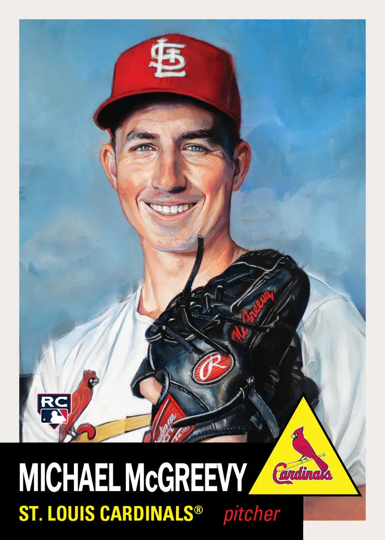 Michael McGreevy - 2025 MLB Living Set® - Card 885 - PR: 1278