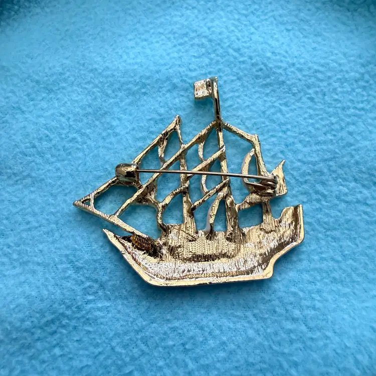 Ship Brooch