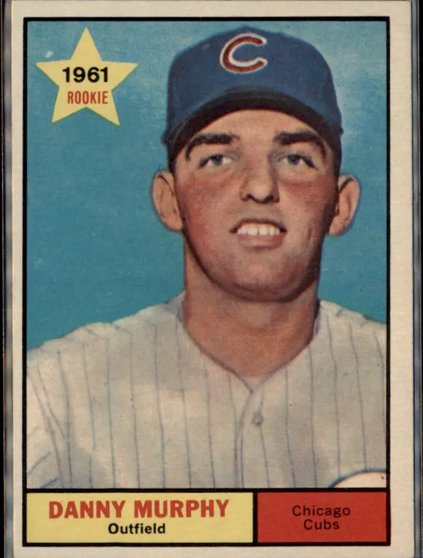 1961 Topps #214 Danny Murphy - ( ) - Chicago Cubs