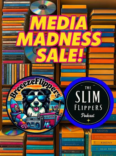 Media Sale! BreezeFlippers With The Slim Flippers! Blu-ray /DVD Bundles, Books, Vinyl & More!