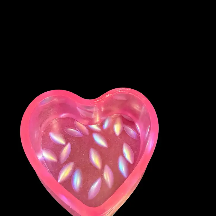 Heart Shaped Trinket Box Resin
