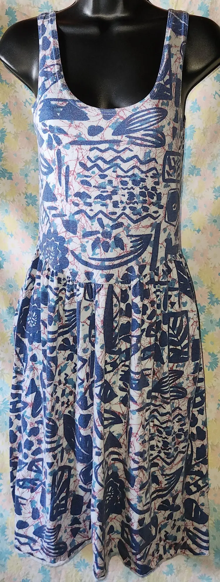 ✨ Funky ️Vintage 80s Knit Summer Dress!✨️