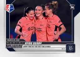 PRE SALE - Keira Barry - 2026 Panini Instant NWSL #26 - Base