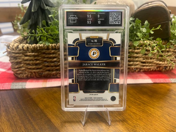 2023-24 Panini Select Jarace Walker Tiger # 86 - Arena Club 9.5!