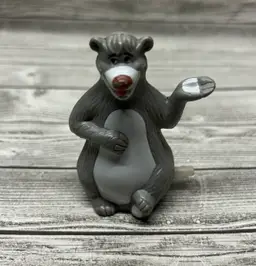 Vintage Disney-Wind Up Baloo Jungle Book Figure Toy