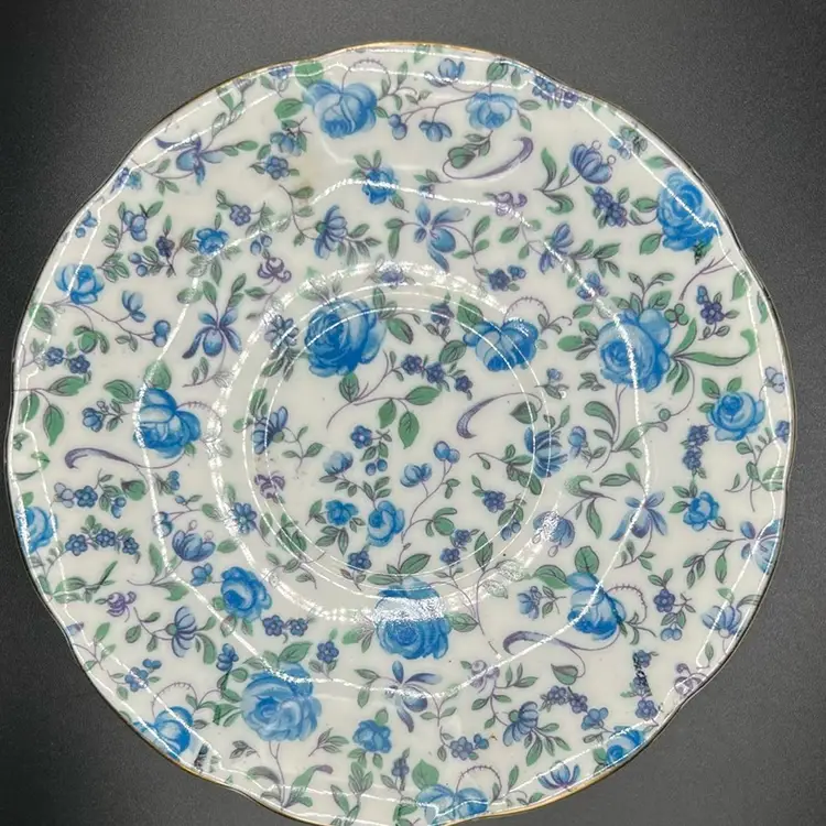 Lefton China Floral Teacup And Saucer