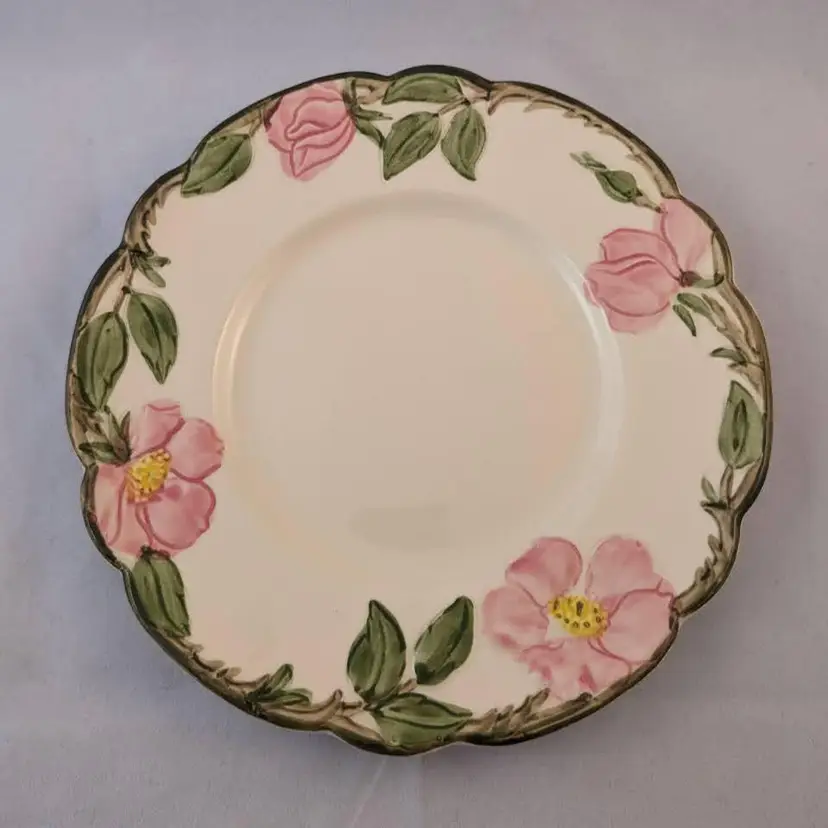 Vintage Franciscan Desert Rose 6.5" Bread or Dessert Plate California
