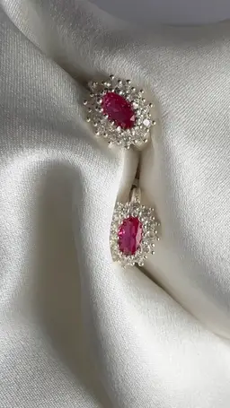 Artisanal 925 Cz Earrings