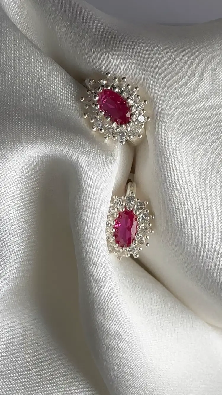 Artisanal 925 Cz Earrings