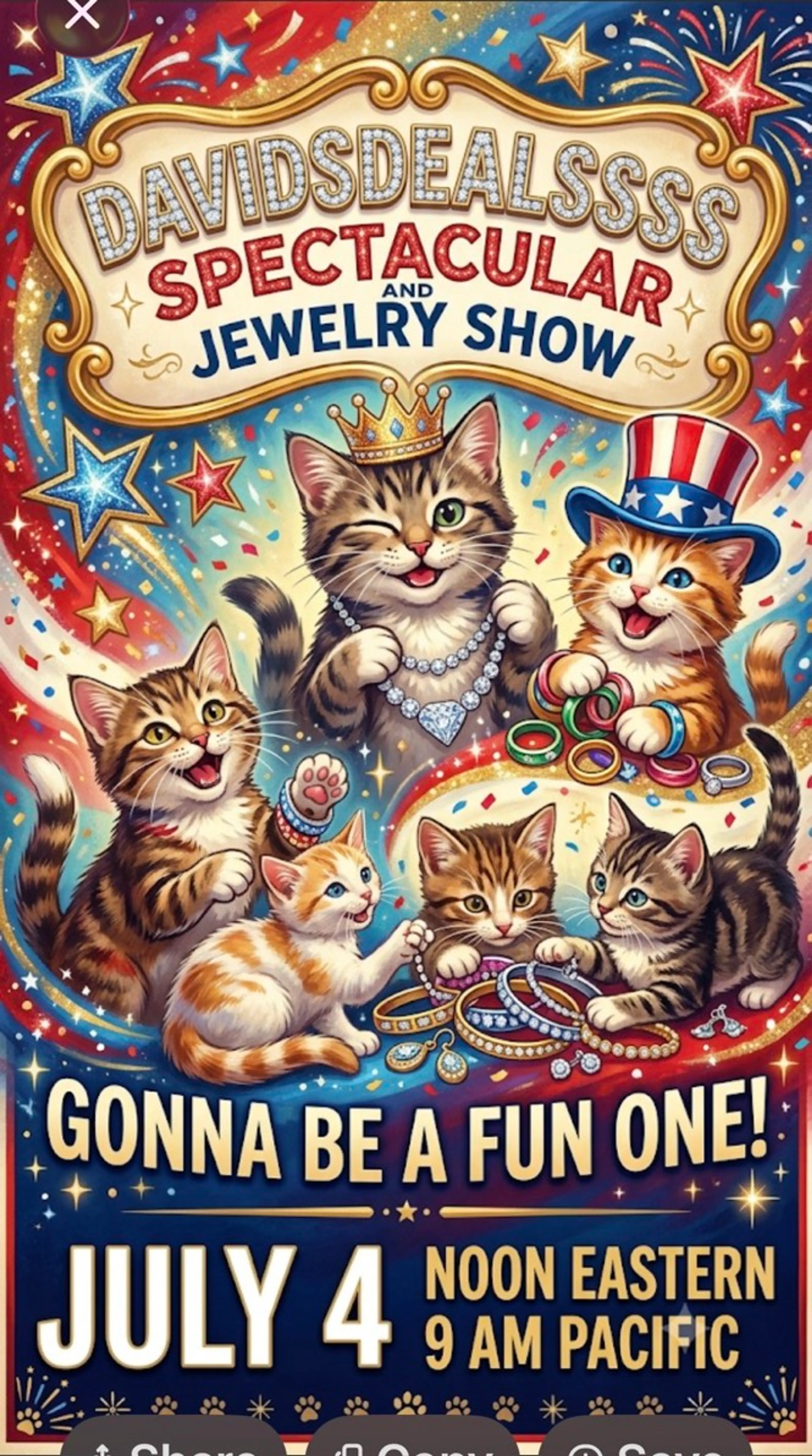 July 4 Bing Bong Jewelry Show