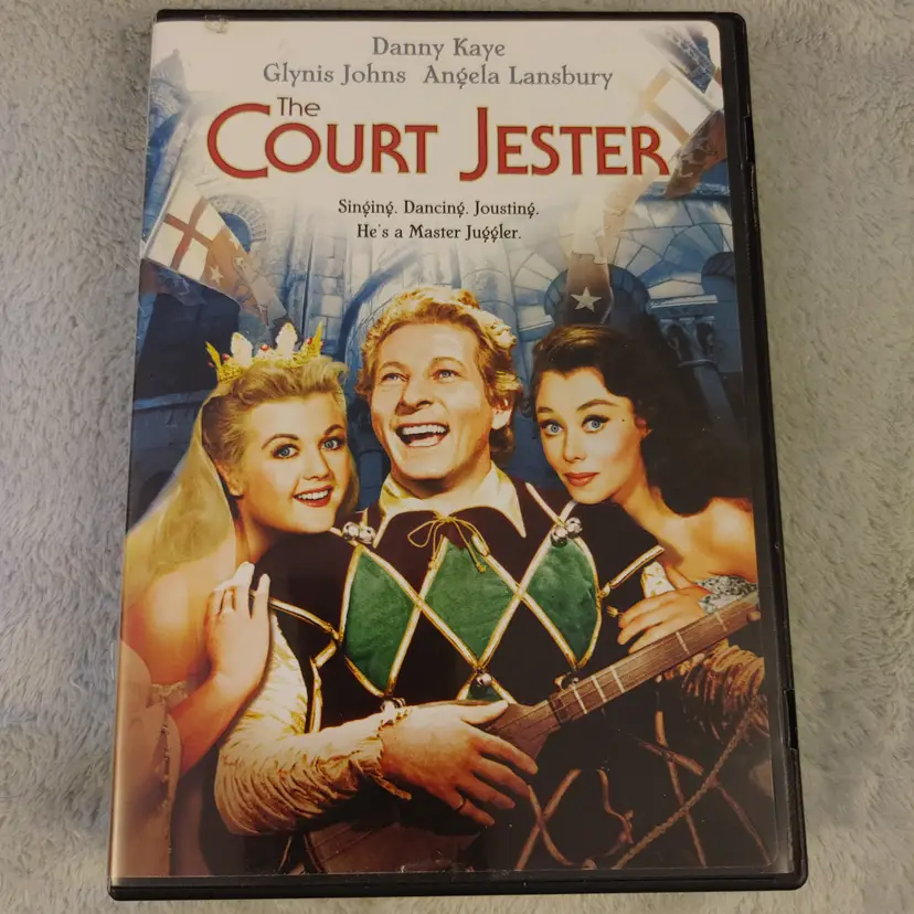 DVD. The Court Jester with Danny Kaye and Angela Lansbury. Used.