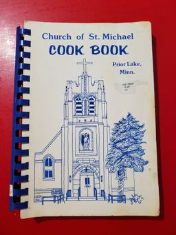 Vintage Church of Saint Michael Cookbook _ Prior Lake, Minnesota 1977 ~ FREE SHIPPING