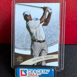 Michael Jordan 2013 Upper Deck SP Authentic Golf UNC Chicago Bulls