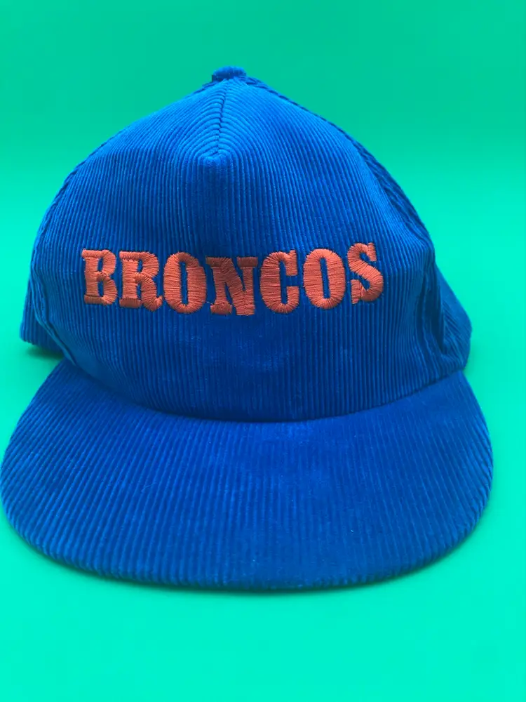 NFL Denver Broncos Vintage Blue Corduroy Snapback Hat