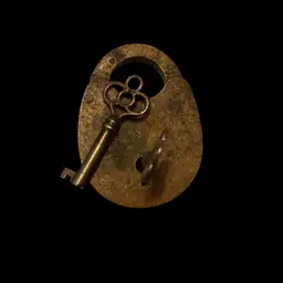 Vintage Lock And Key