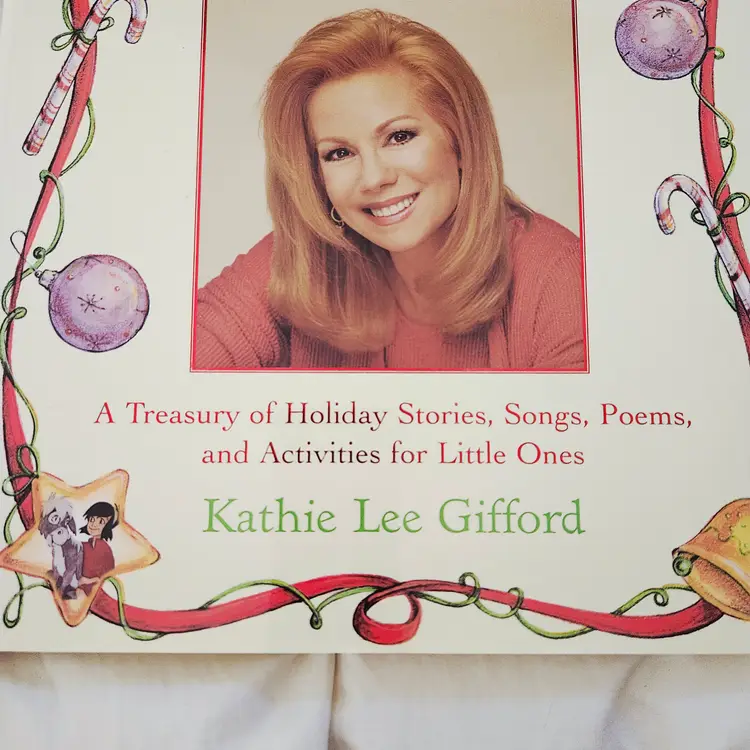 Vintage Book Christmas with Kathie Lee 1997 Hardcover Collectible
