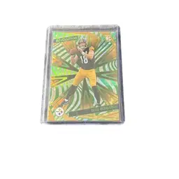 2025 Panini Revolution Will Howard Green Holo Rookie Card! Pittsburgh Steelers