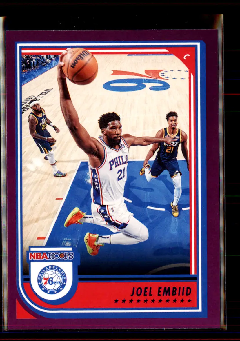 Joel Embiid 2022-23 Panini Hoops #30 - (2) - Philadelphia 76ers