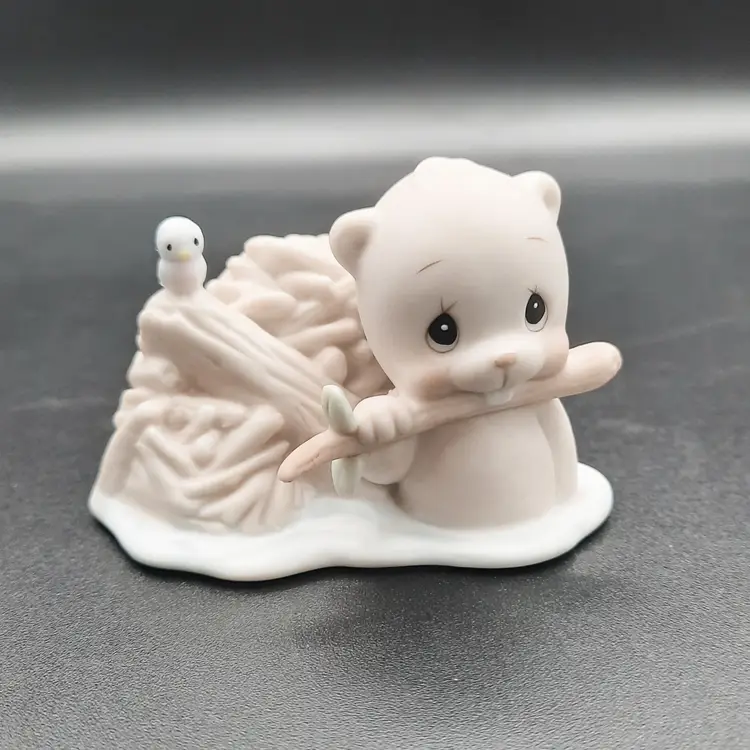 Precious Moments Members Only Enesco 1992 "Every Man's House is His Castle" Figurine