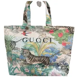 Gucci GWP Jungle Tiger Print Tote