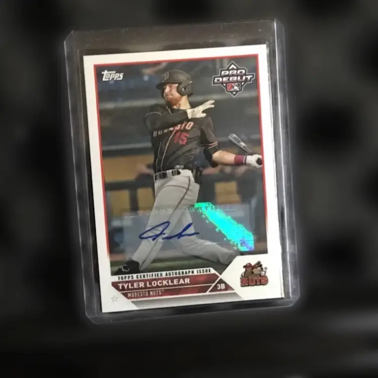 Tyler Locklear 3 Card Auto Lot 
23 Bowman Mega Auto
23 Pro Debut Auto
25 Baseball Stars Auto
Mariners