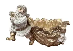 House of Lloyd Chateau Claus Candy Dish 1990s Christmas Around the World