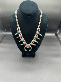 Vintage Squash Blossom Necklace