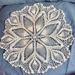 Vintage Large Doily 13 Inches Across
