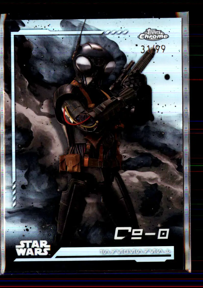 Q9-0 Refractor /99 2024 Topps Chrome Star Wars AV-61 - (2-76)