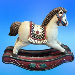 Ceramic Rocking Horse