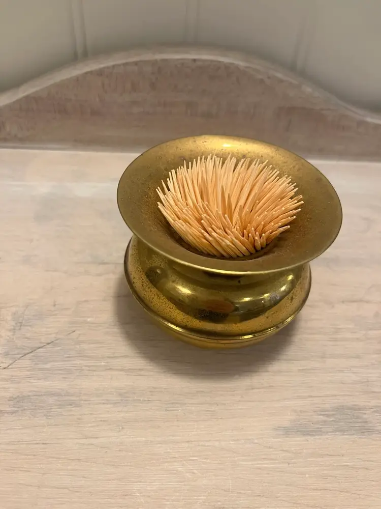 Brass Mini Spittoon