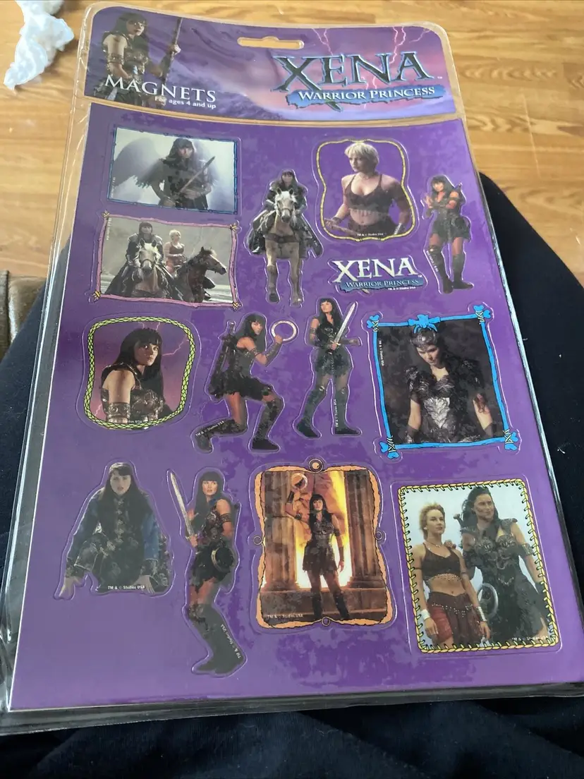 Xena Warrior Princess Character 14 Magnet Set New Sealed