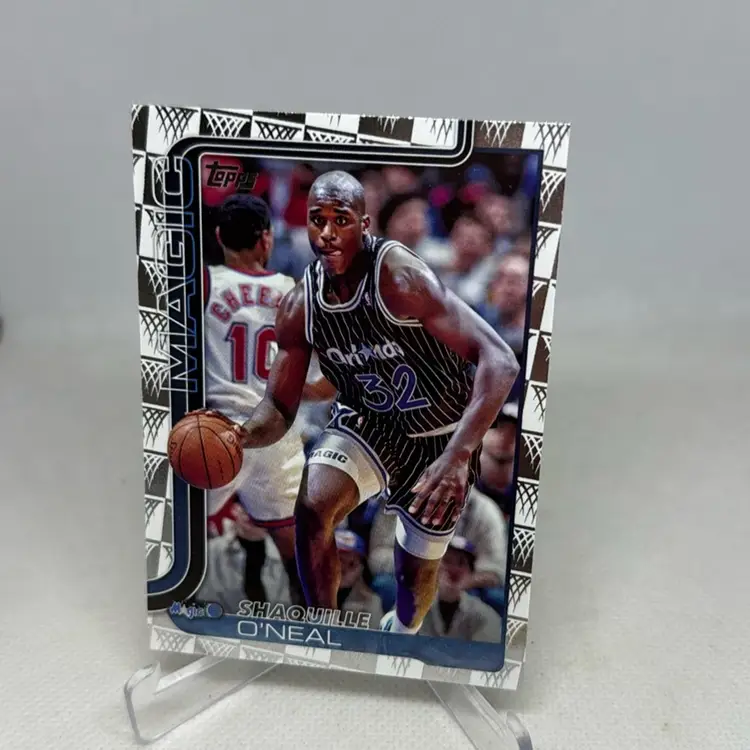 2025-26 Topps Basketball Shaquille O'Neal Diamante Parallel Magic