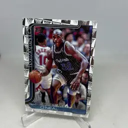 2025-26 Topps Basketball Shaquille O'Neal Diamante Parallel Magic