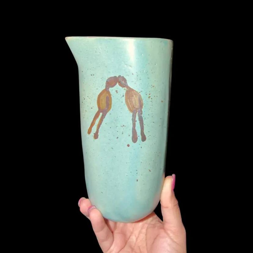 Serra da Capivara Ceramics, P. Brasil Pottery Pitcher