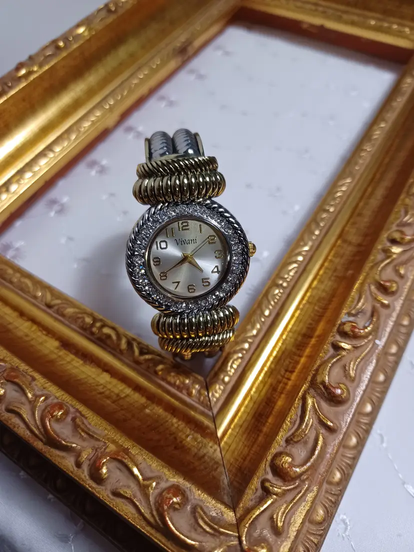 Vivani clamp bangle watch