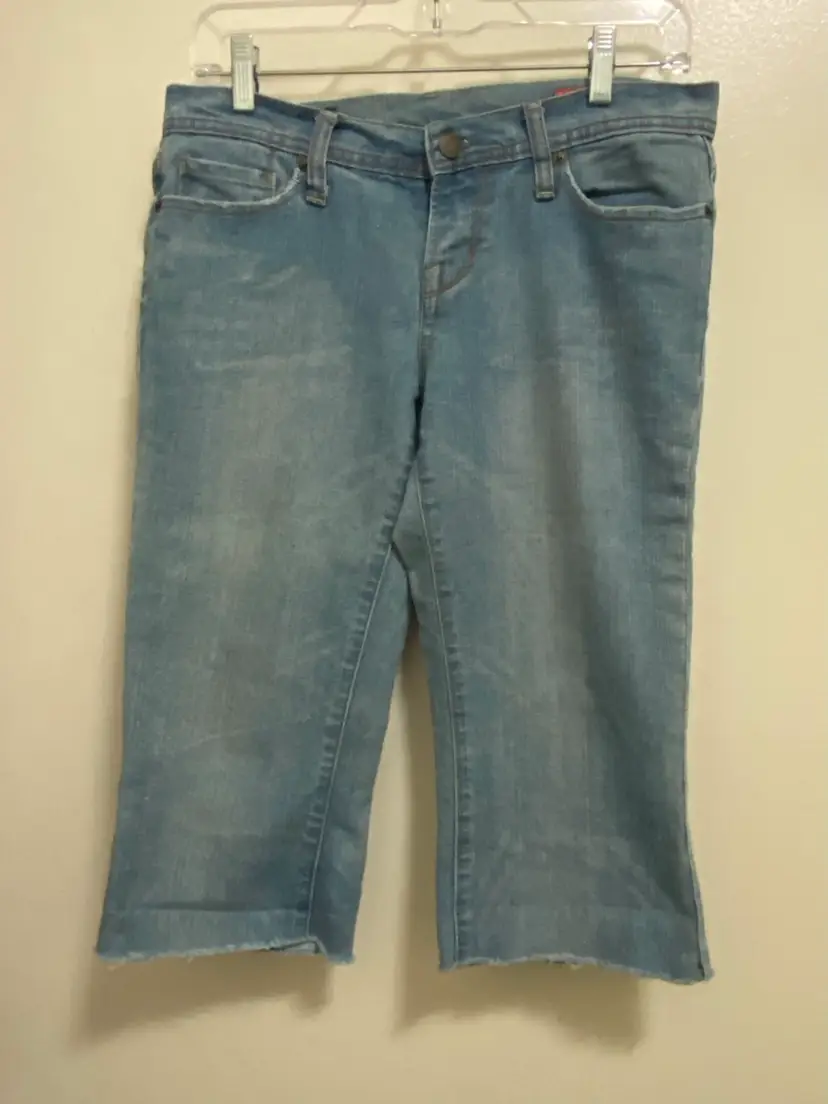 Citizens Of Humanity Womens Blue Denim Jeans Ingrid #002 Size 27 Low Waist Flare