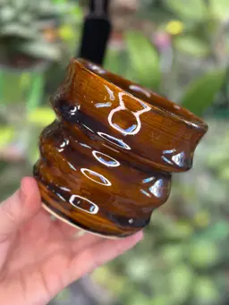 Handmade pot, no drainage 3.5 Inch