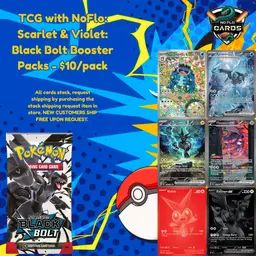 TCG with NoFlo: Scarlet & Violet: Black Bolt Booster Packs