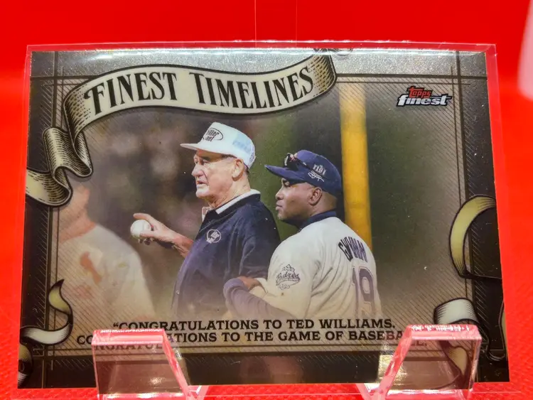 Ted Williams - 2025 Topps Finest Moments 1999 All-Star Game